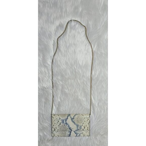Kate Spade|Snake Print Convertible Crossbody Clutch - Picture 4 of 14